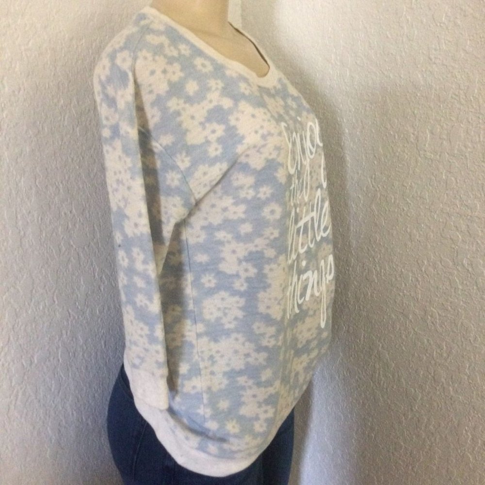 Sonoma Enjoy the Little Things, 3/4 Sleeve Top XS - Picture 3 of 6